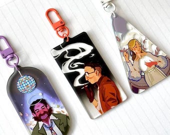 Disco Elysium Transparent Charms