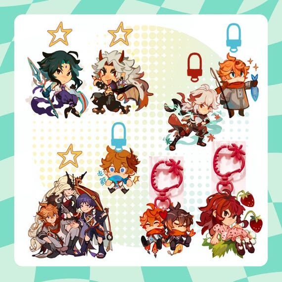 Genshin Impact Men Charms