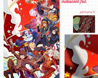 Persona 5 Phantom Thieves Foil Print