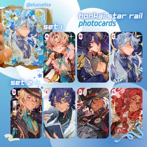 Honkai Star Rail Photocards