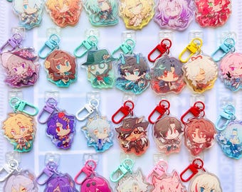 Honkai Star Rail 2" Epoxy Gummy Charms