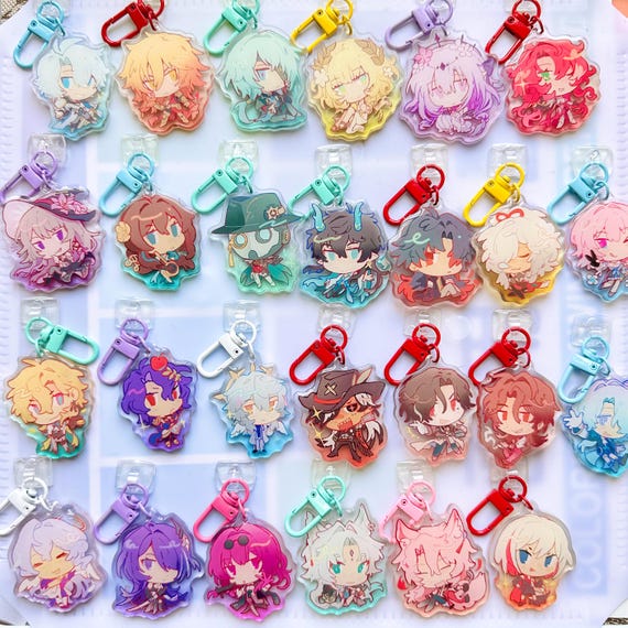 Honkai Star Rail 2" Epoxy Gummy Charms