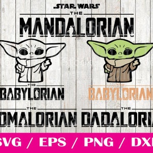Dadalorian svg, Momalorian svg, SVG bundle, Babylorian svg, Family Clipart Value Pack Bundle, Star Theme Mandalorian Digital Download PNG
