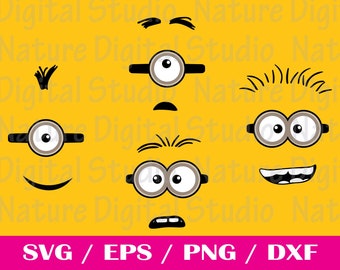 Minions Svg Bundle - Minion SVG for Craft Machines - Cricut Design Space - Silhouette Cameo Active