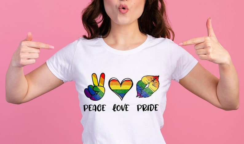 54 LGBT SVG-Bundle, Gay Festival SVG, Gay Pride SVG-Dateien, Lesben SVG, LGBT Regenbogen Schnittdatei, LGBT Zitate Cricut, Schnittdatei, PNG Bild 5