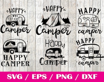 Camping SVG Bundle, glücklicher Camper SVG, Camping Crew SVG, Camp Life SVG, lustiges Camping SVG, Lagerfeuer SVG, Camping Zwerge SVG, Liebeslager SVG