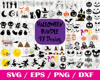 Halloween Bundle svg, Halloween Vector, Witch svg, Ghost svg, Halloween shirt svg, Pumpkin svg, Fall svg, Pumpkin Svg,Cricut, Silhouette png