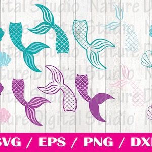 Mermaid SVG Bundle, Mermaid Tail SVG, Mermaid Monogram svg, cute mermaid, Mermaid clipart, Sea Beach svg, Mermaid Layer, PNG, Vector, CriCut