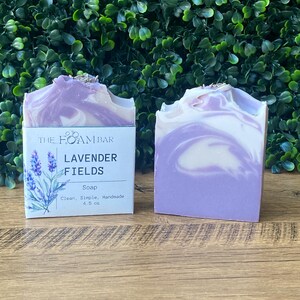 Lavender Fields Soap/ Cold Process Soap