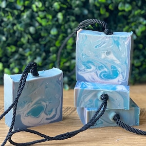 Soap on a Rope/ cold process soap