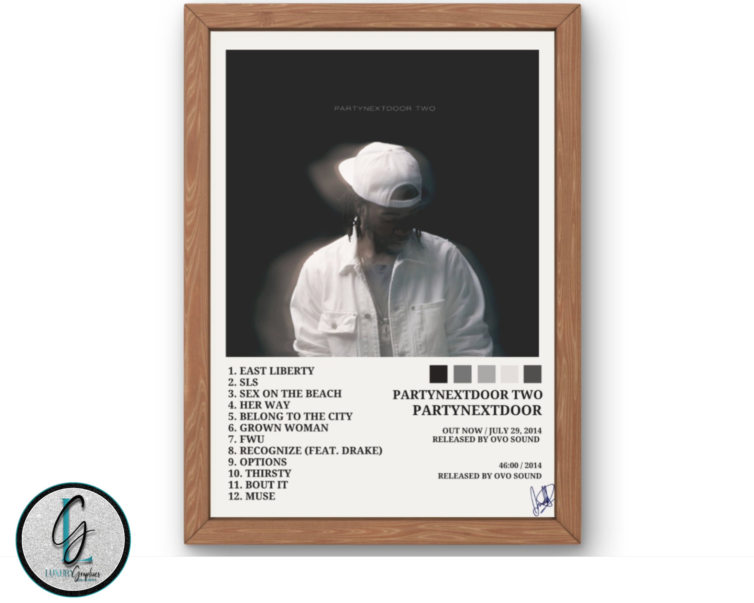 Partynextdoor - Etsy, image size:2500x2000