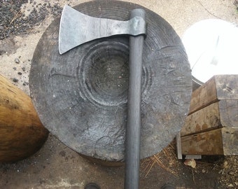 Hand Forged Wrapped Eye Type "D" Viking Axe