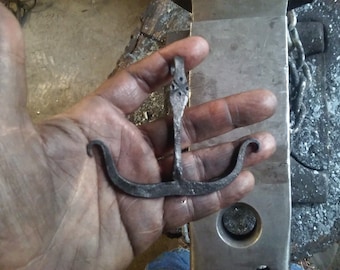 Large Hand Forged Skidbladnir / Viking Ship pendant