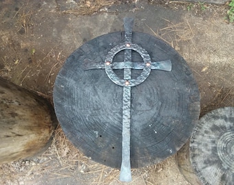 Large Hand Forged Celtic Cross