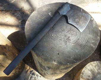 Hand Forged Wrapped Eye Type "D" Viking Broad Axe