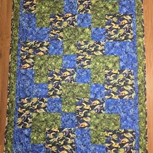 Sea turtle quilt
