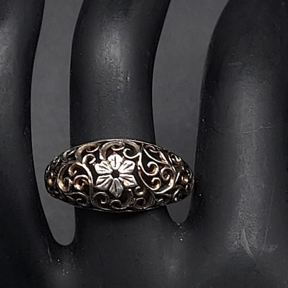 Ring stamped jc thailand/1000 - Gem