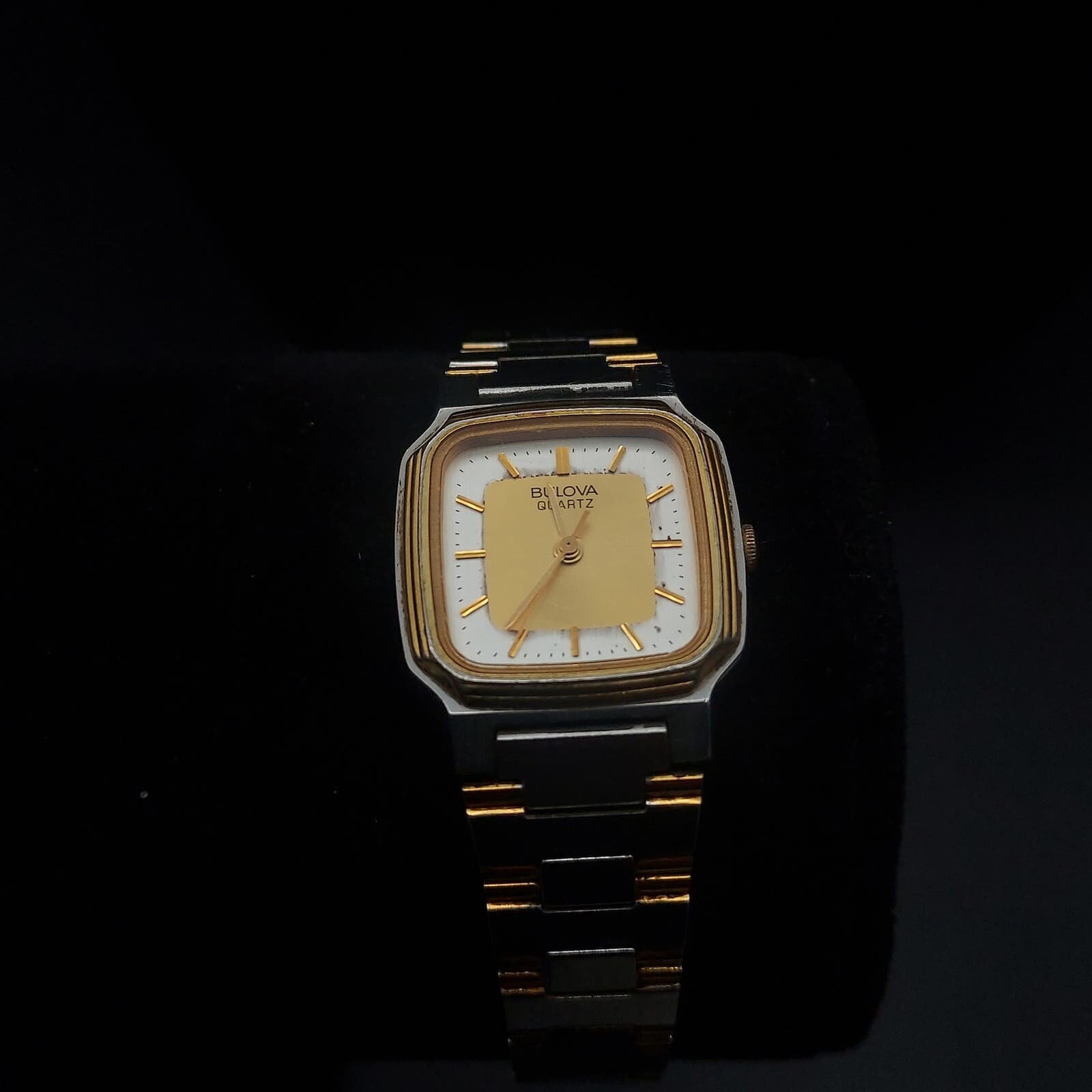 Bulova P5 Quartz Watch Stretch Band Gold Tone Silver Tone P5 Etsy
