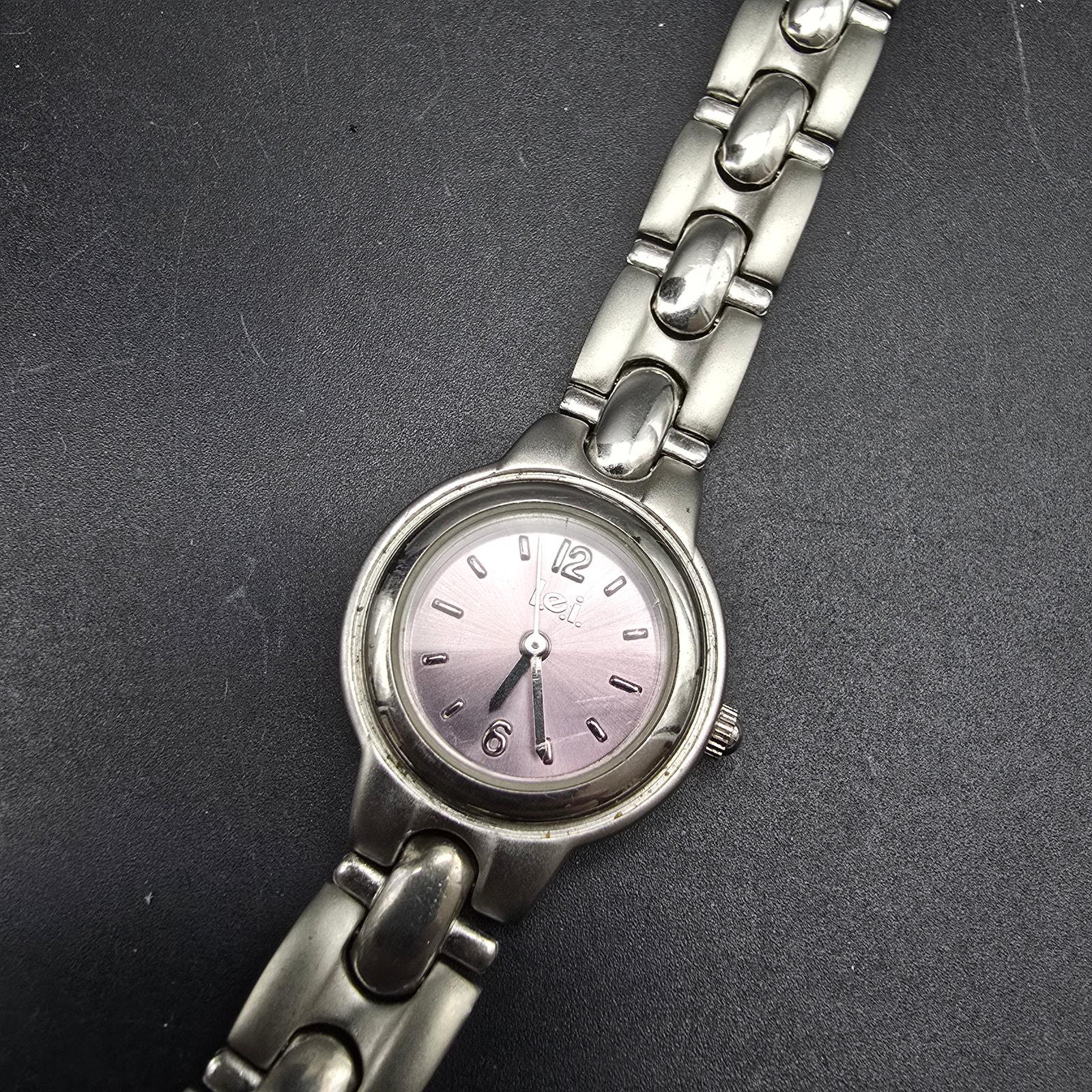 ✔️L.E.I. Silver & Pink Watch Lei Watches - Etsy main image 2