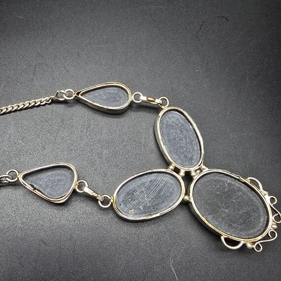 Sterling Silver Abalone Shell necklace Pendant Dr… - image 4