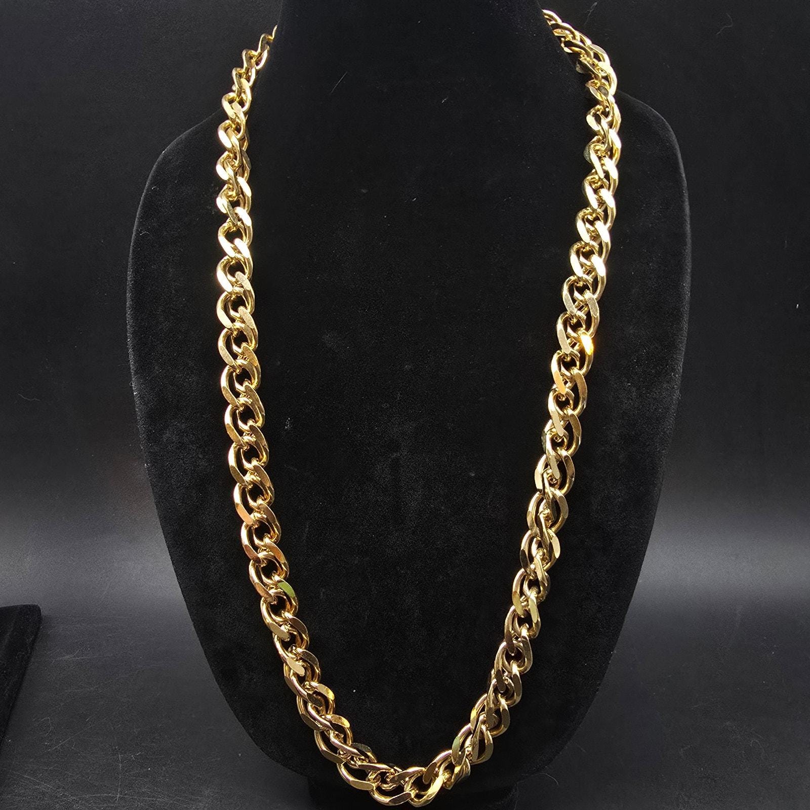 アクセサリー Vintage GIVENCHY Gold Chain Nacklace Givenchy Gold Chain Necklace, Vintage Givenchy Unisex