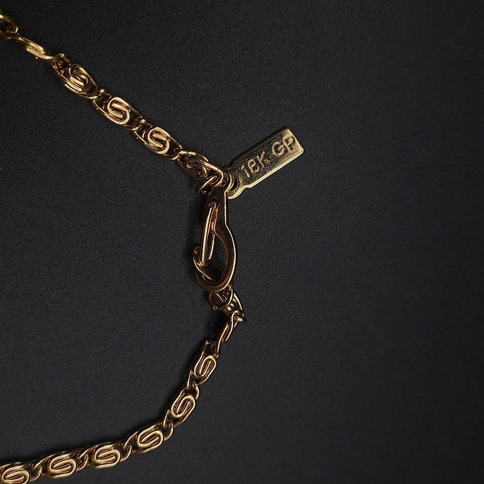 18K GP Necklace Chain 18 Inch Long - Etsy