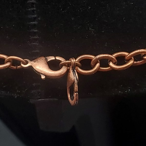 Premier Design Copper Tone Floral Bib Necklace St… - image 6
