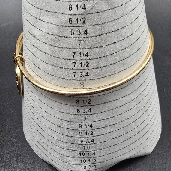 Chrysalis Celestial Moon Charm Bangle Bracelet Go… - image 4