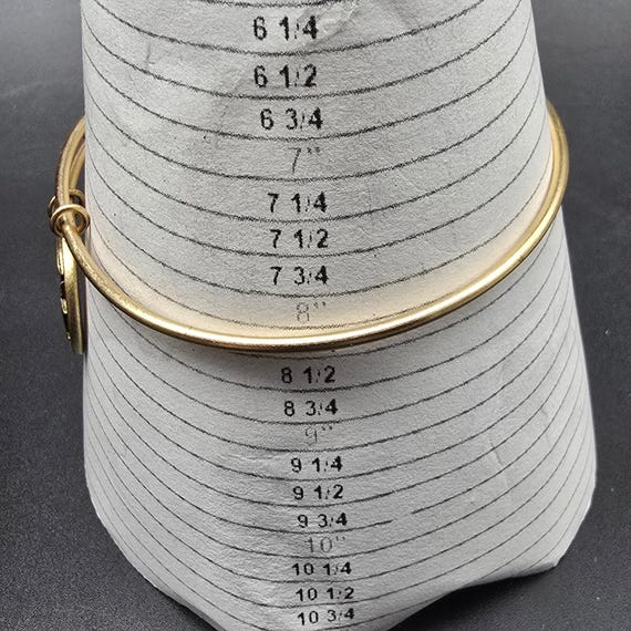 Chrysalis Celestial Moon Charm Bangle Bracelet Go… - image 9