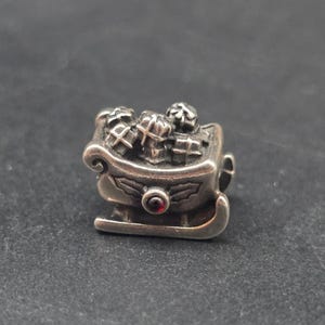 Pandora Christmas Sleigh Charm 925 ALE Sterling Silver Holiday