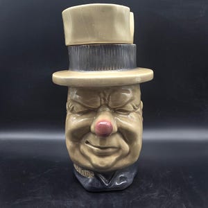 McCoy W C Fields Cookie Jar Vintage USA Pottery As Is READ