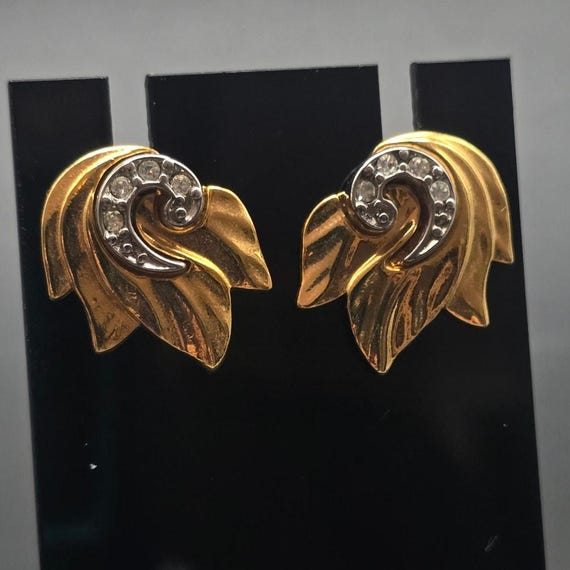 Avon Versatile Convertible Earrings Studs Gold To… - image 1