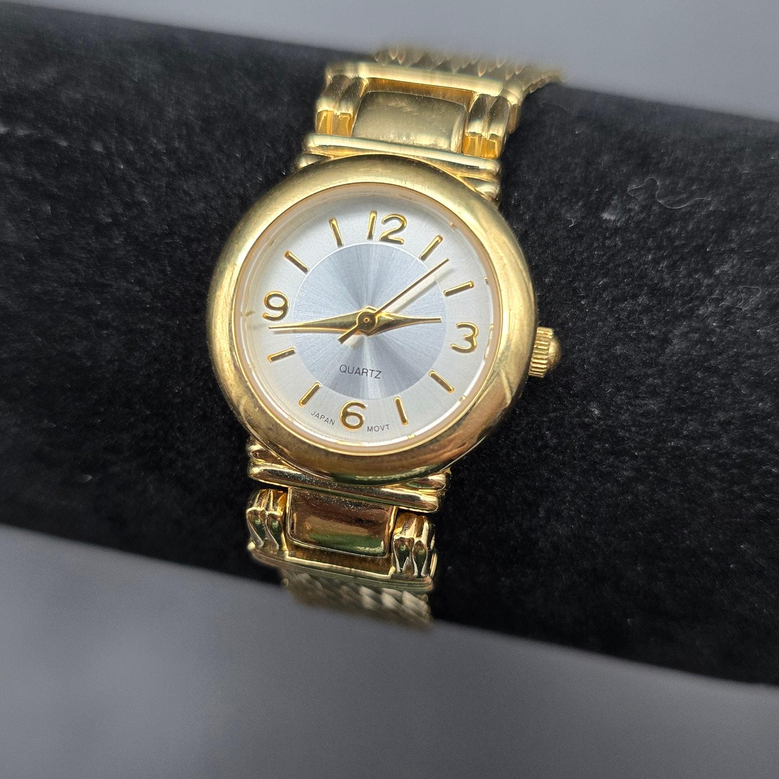Avon Gold Tone Watch Multi Strand Chain Band Quartz WORKS - Etsy