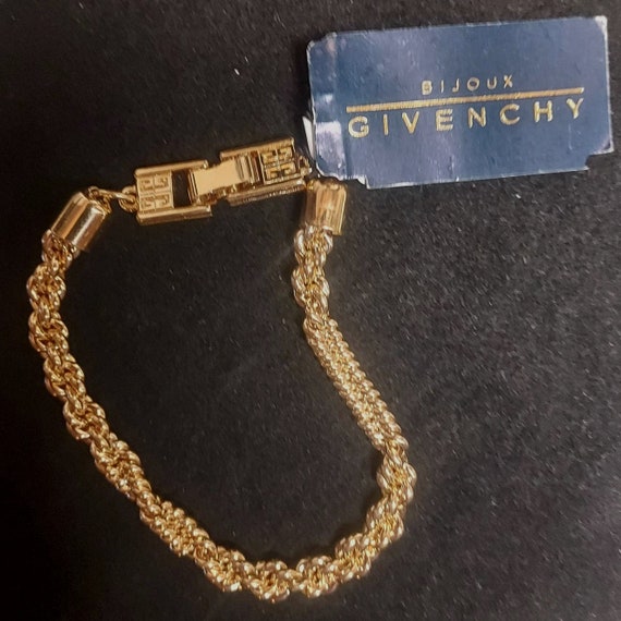 Vintage Givenchy Bijoux 9" Gold Tone 3 Piece Set … - image 5