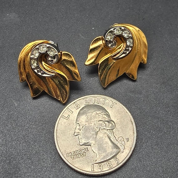 Avon Versatile Convertible Earrings Studs Gold To… - image 4