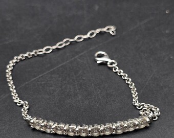 Sterling Silver CZ Tennis Bracelet PAJ CZ 925 China - Etsy