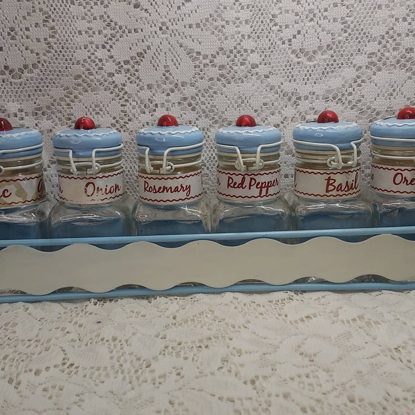 Vintage Spice Rack Etsy