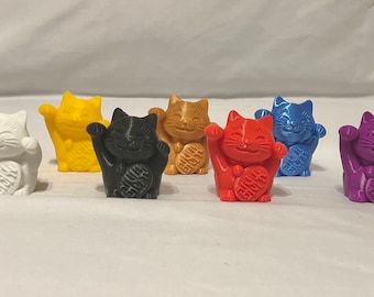 Maneki-Neko Glückskatzen Figur