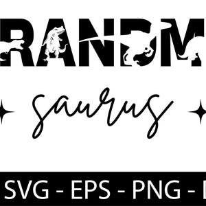 Oma Saurus Svg, dinosaurus Svg, grootmoeder Svg, Dino Family Svg, Grammy Cut-bestanden, gesneden bestand voor Cricut en silhouet