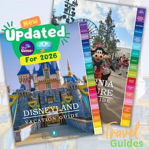 Disneyland & California Adventure Vacation Guide – Digital Travel Planner (PDF)