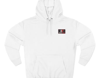 Three-Panel Fleece Hoodie