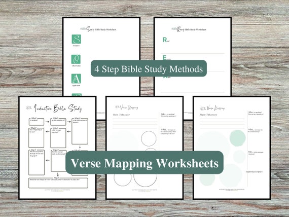 Bible Study Printables Bible Journal Bible Study Worksheets - Etsy