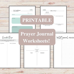Prayer Binder or War Binder Printable Prayer Journal - Etsy