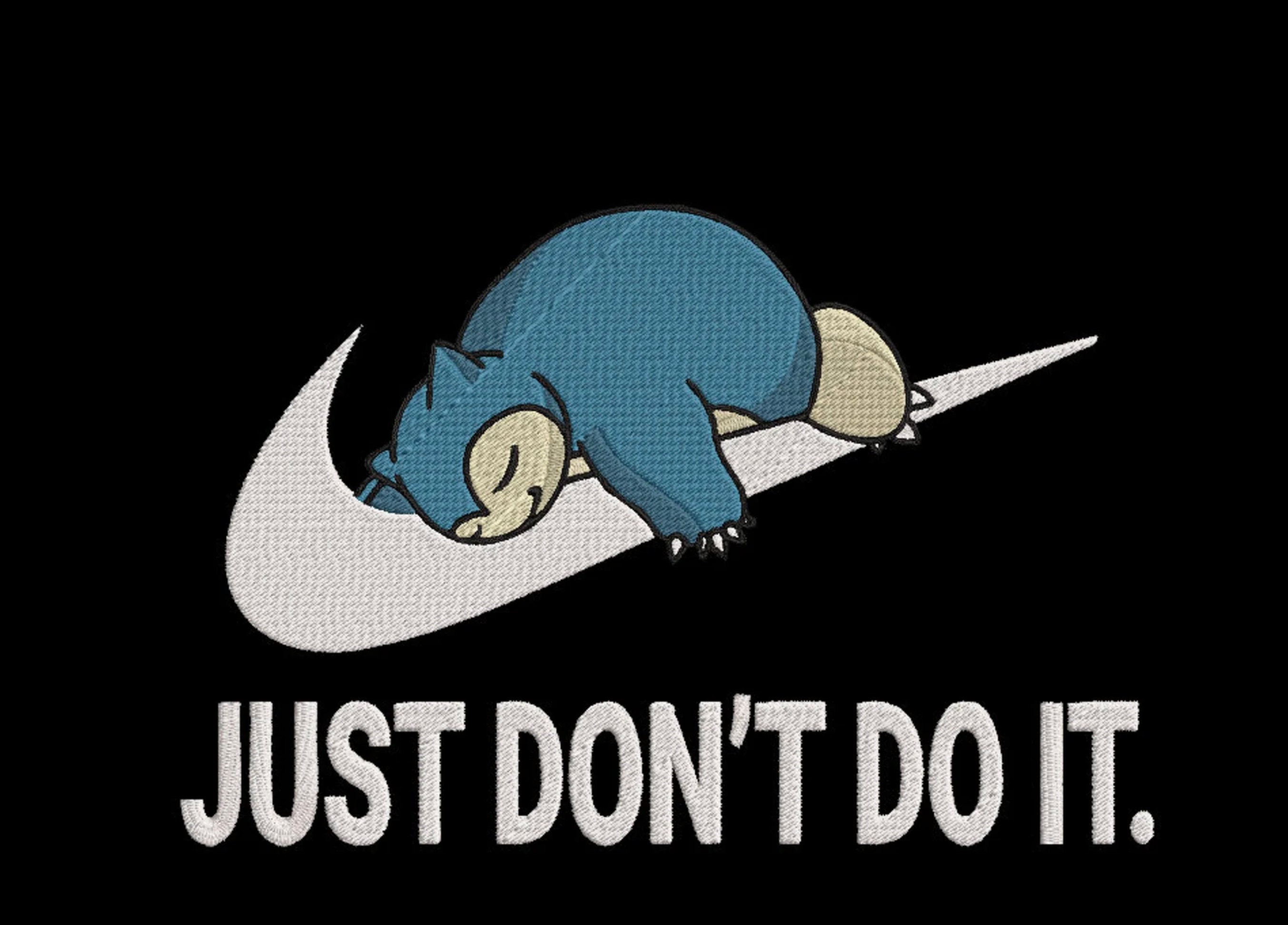 Nike snorlax just do it later Clearance