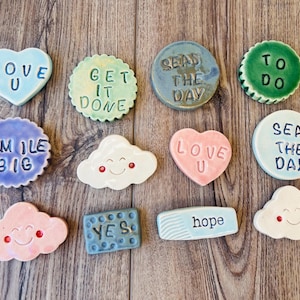 Handmade Ceramic Magnets