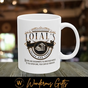 WOT Mug Loial Tales and Tomes Wheel of Time Book Series Book Lover Gift Fan Inspired Fanverse Present Mom Dad Autie Uncle Robert Jordan