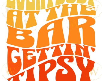 Iedereen aan de bar wordt aangeschoten png-barnummer Cricut directe digitale download Shaboozey