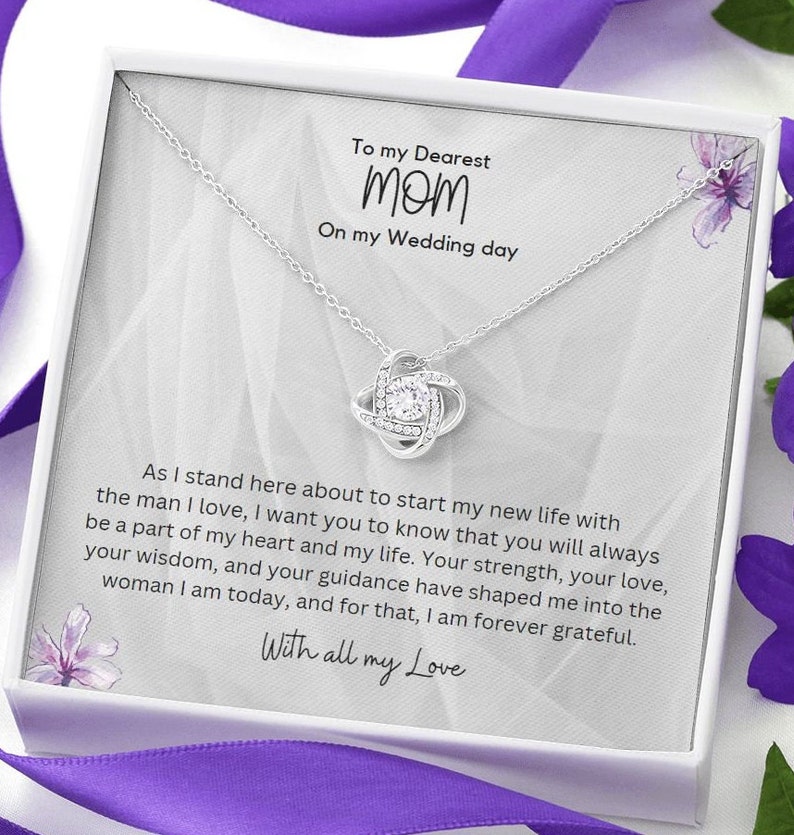 Mother of the Bride Gift from Daughter Mom from Daughter on Wedding Day