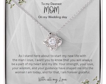 Mutter der Braut Geschenk von Tochter Mutter von Tochter am Hochzeitstag