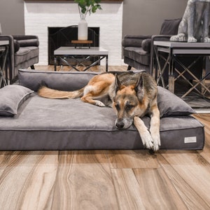 Orthopedic Dog Bed, Memory Foam Dog Bed for a Luxury Sleeping Experience